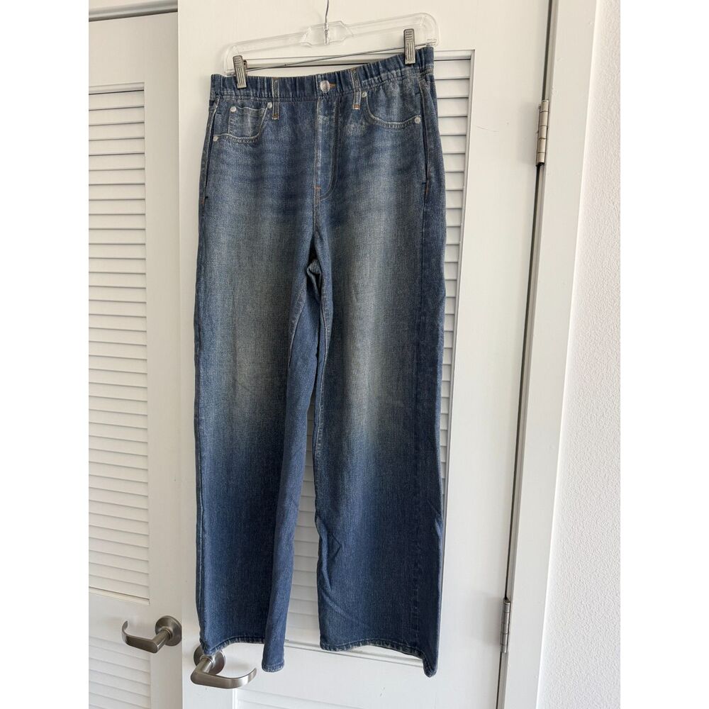 rag & bone Miramar High-Rise Wide-Leg Jeans size M - Picture 2 of 12